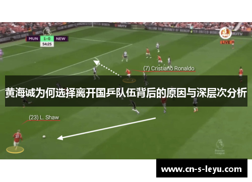 黄海诚为何选择离开国乒队伍背后的原因与深层次分析