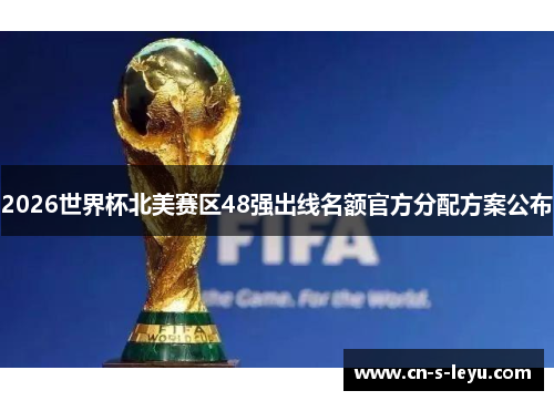 2026世界杯北美赛区48强出线名额官方分配方案公布